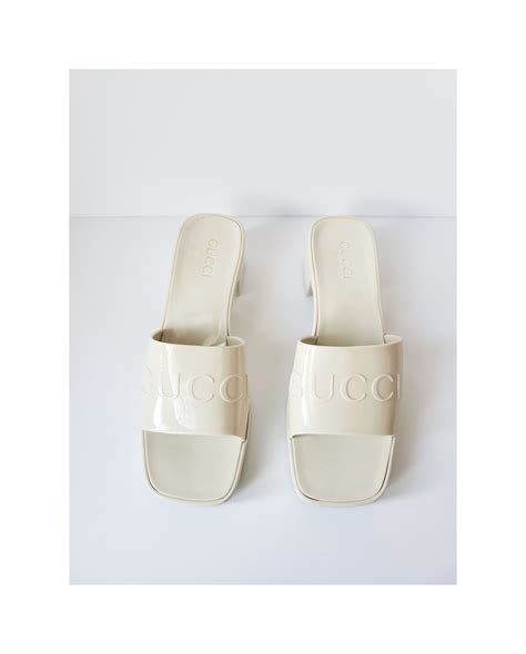 plastic gucci sandals